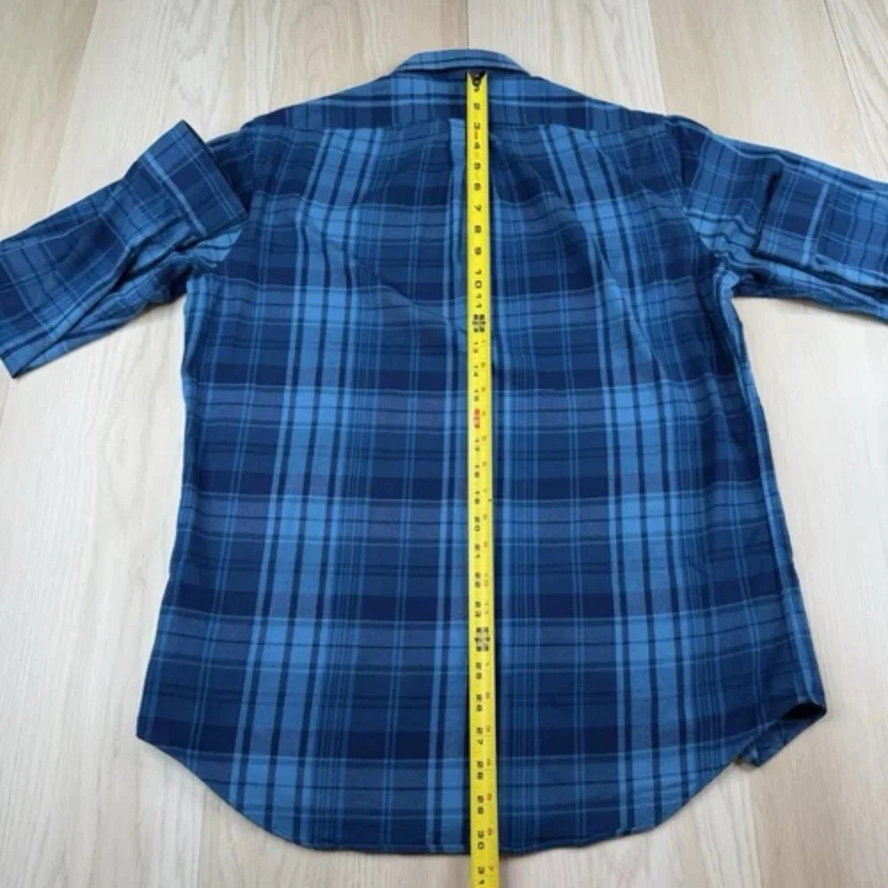 Polo Ralph Lauren Classic Fit Performance Flannel Shirts Mens M Medium Set Of 2 - Picture 10 of 16